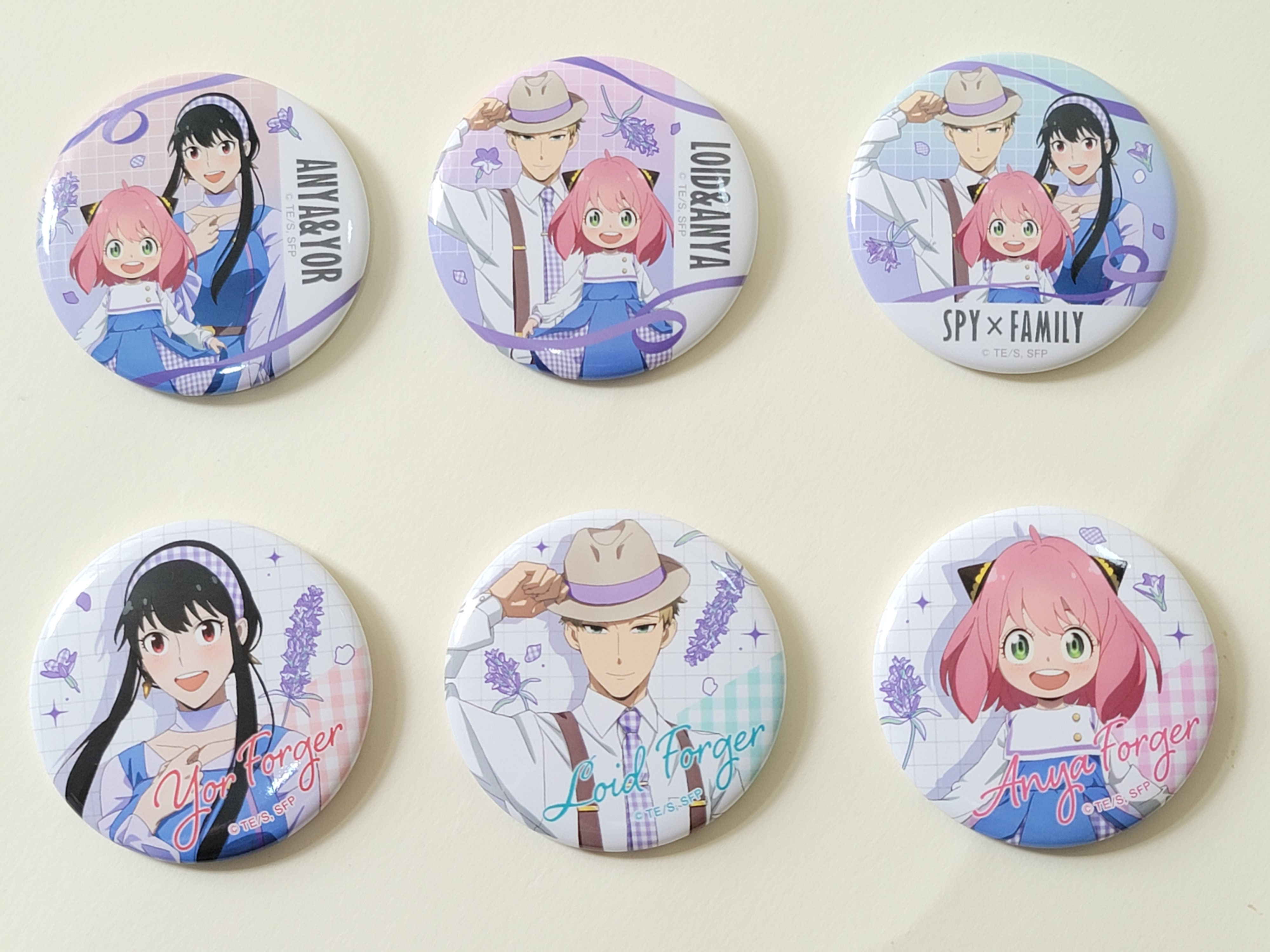 Spy x Family 間諜過家家襟章