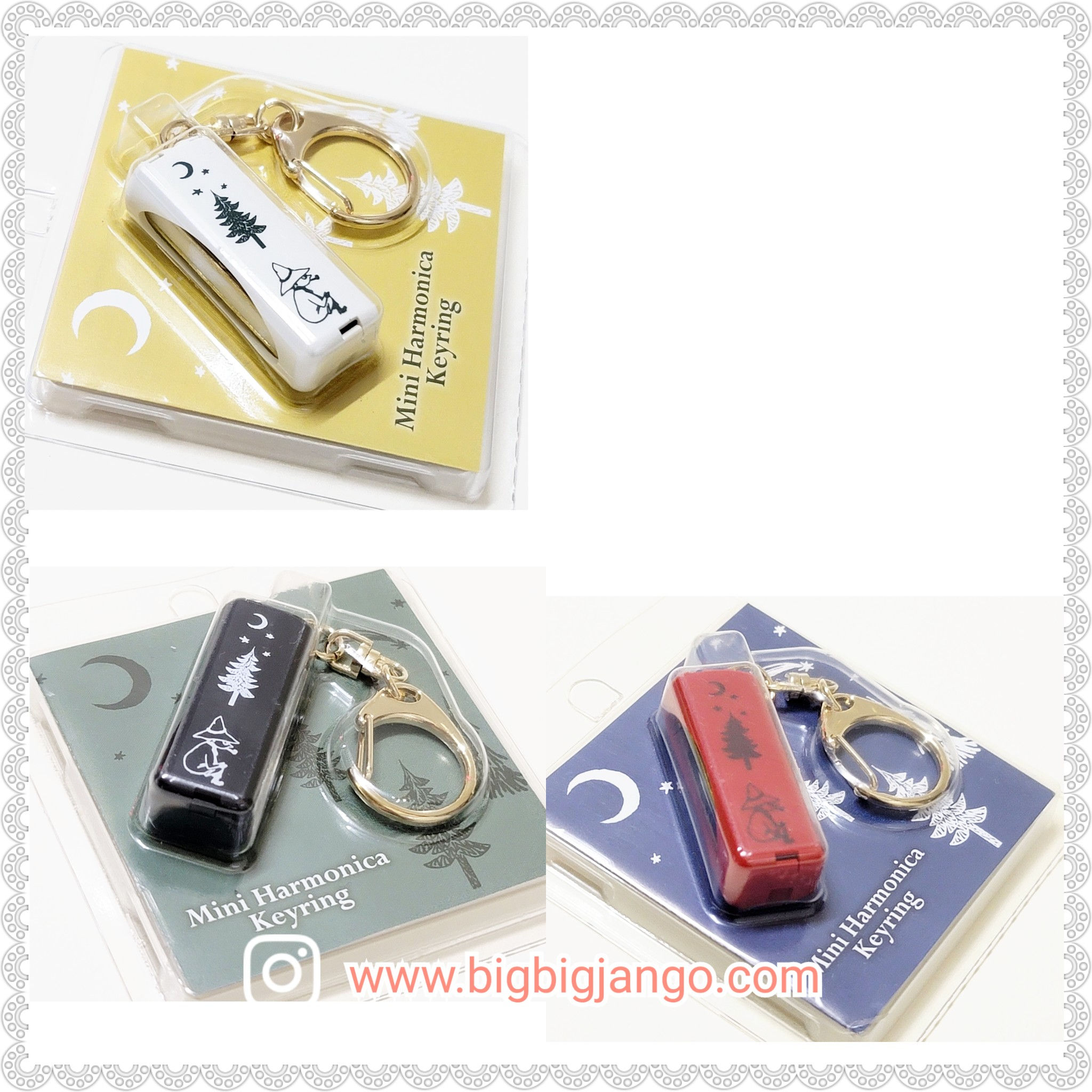 Moomin口風琴匙扣