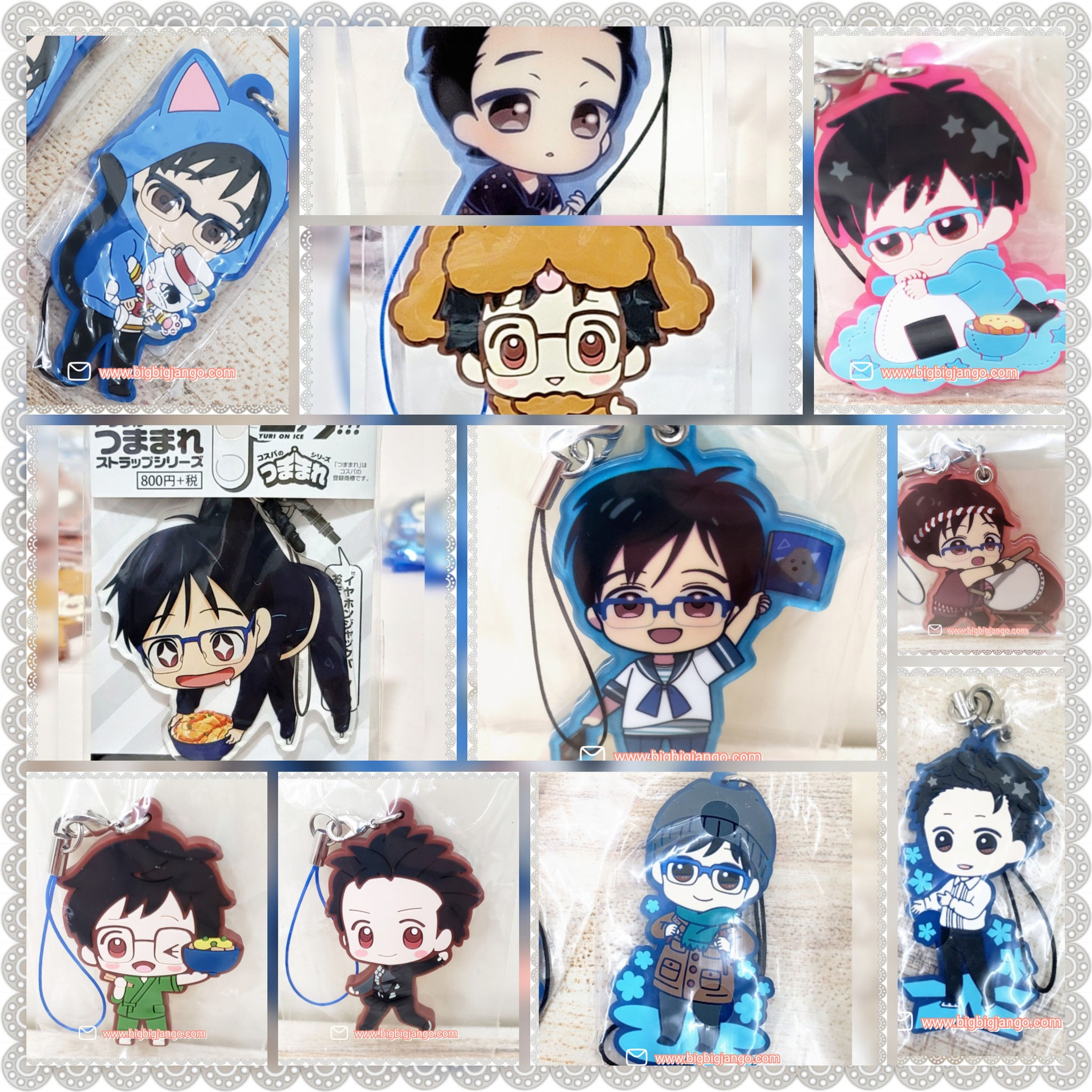 Yuri!!! on ice 勝生勇利電話掛飾