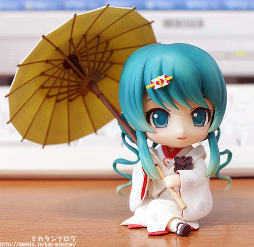 縮圖：草莓大福初音miku白無垢