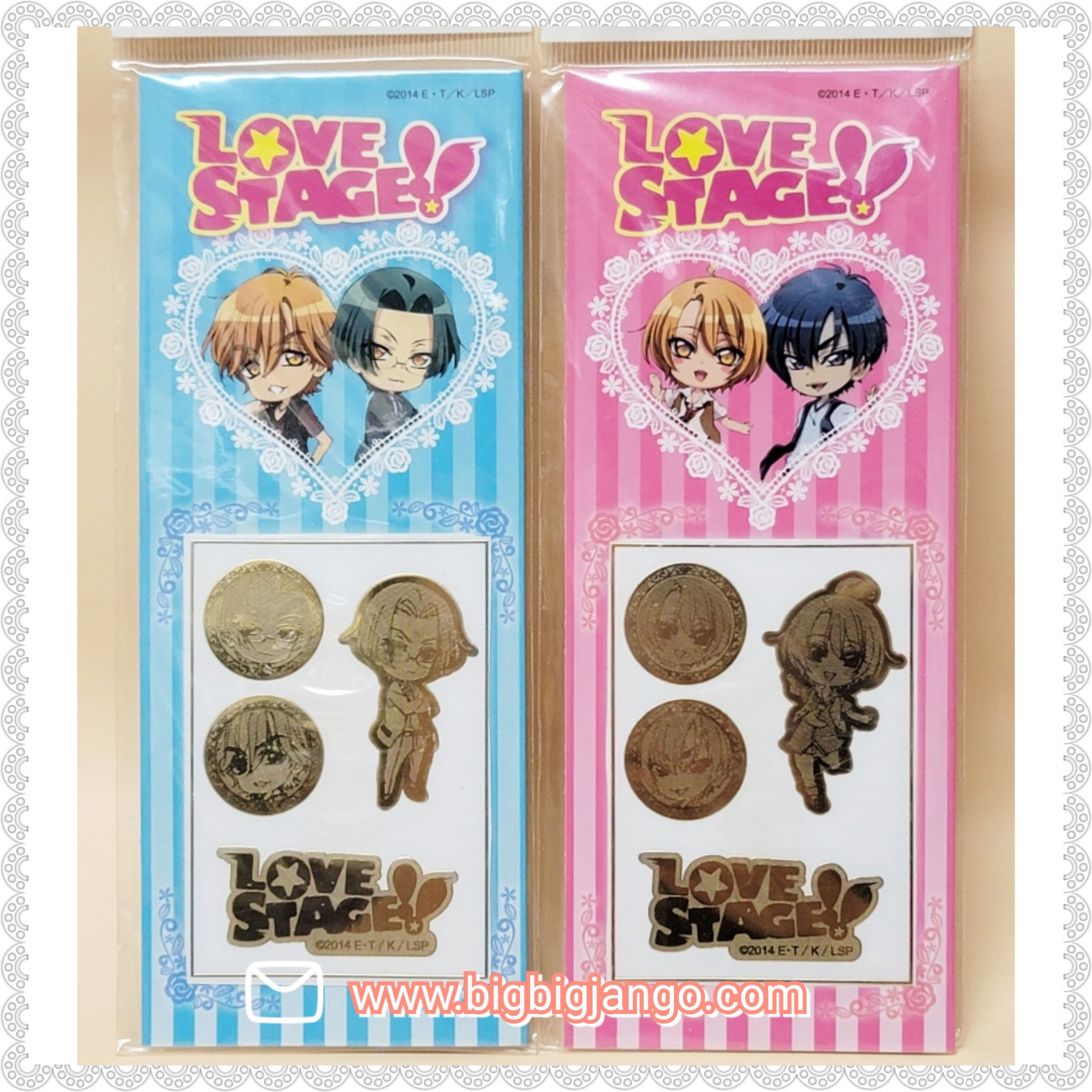 BL精品 - Love Stage!!金箔貼紙SET