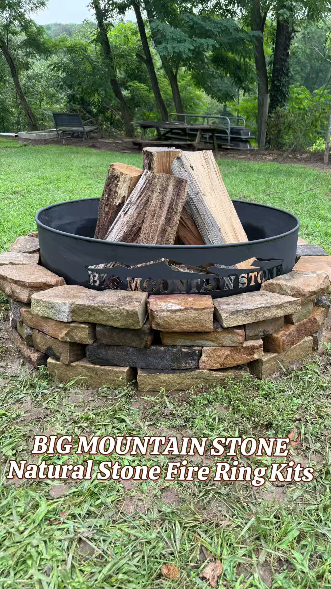 Big Mountain Stone Fire Pit Kit™