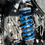 Thumbnail: Blue coilover suspension installed