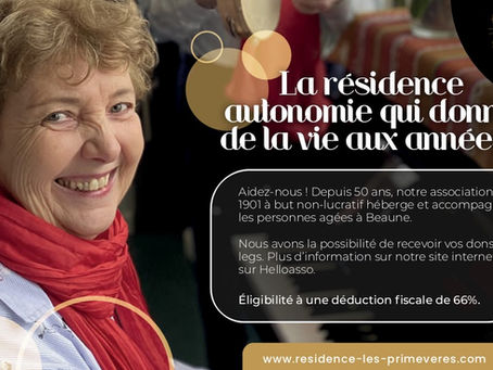 Pour Noël soutenez notre Association