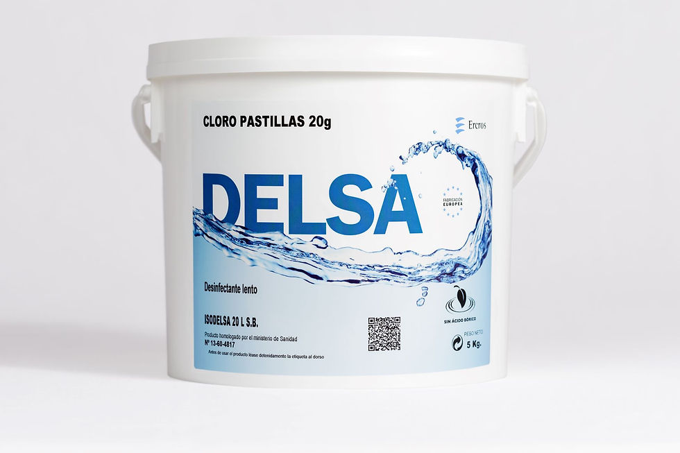 DELSA 2in1 Chlorine Tablets 20g (5kg)