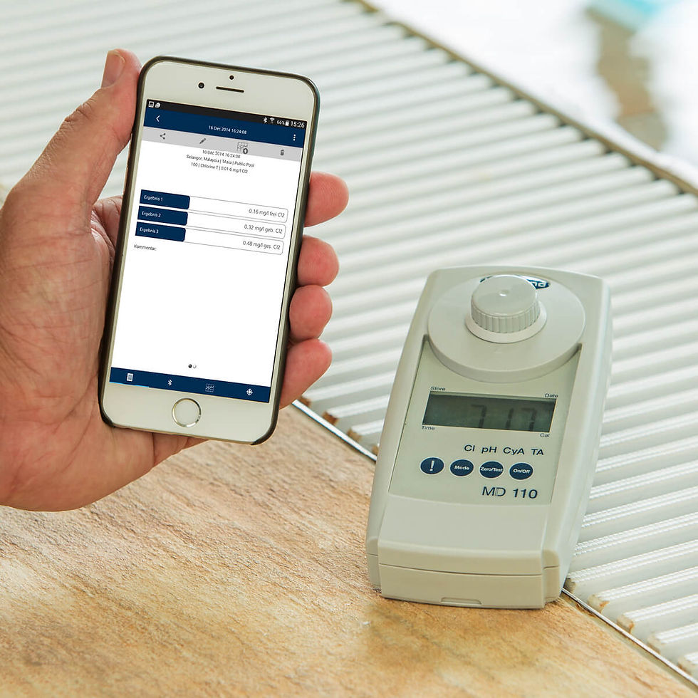 Thumbnail: Lovibond MD110 Pool Control 6in1 (with Bluetooth)