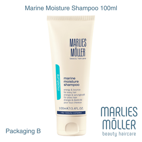 MARLIES MOLLER MARINE MOISTURE SHAMPOO 100ml มาร์ลี่ มอลเล่อร์ แชมพู ...