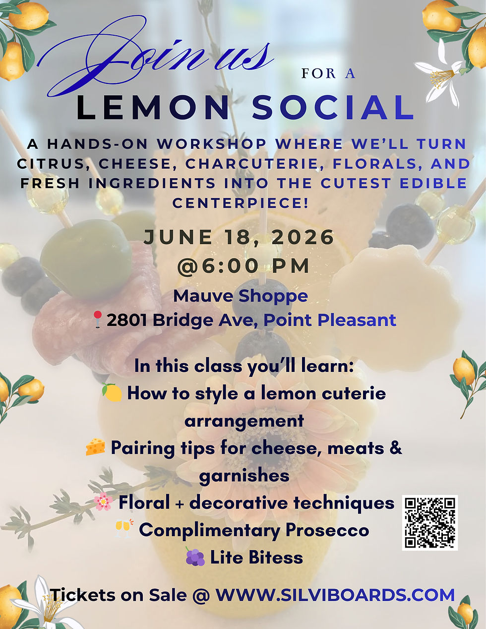 A Lemon Social Charcuterie Workshop
