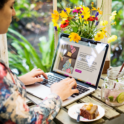 Booking bilingual speech therapy online from home via the Desert Lily website