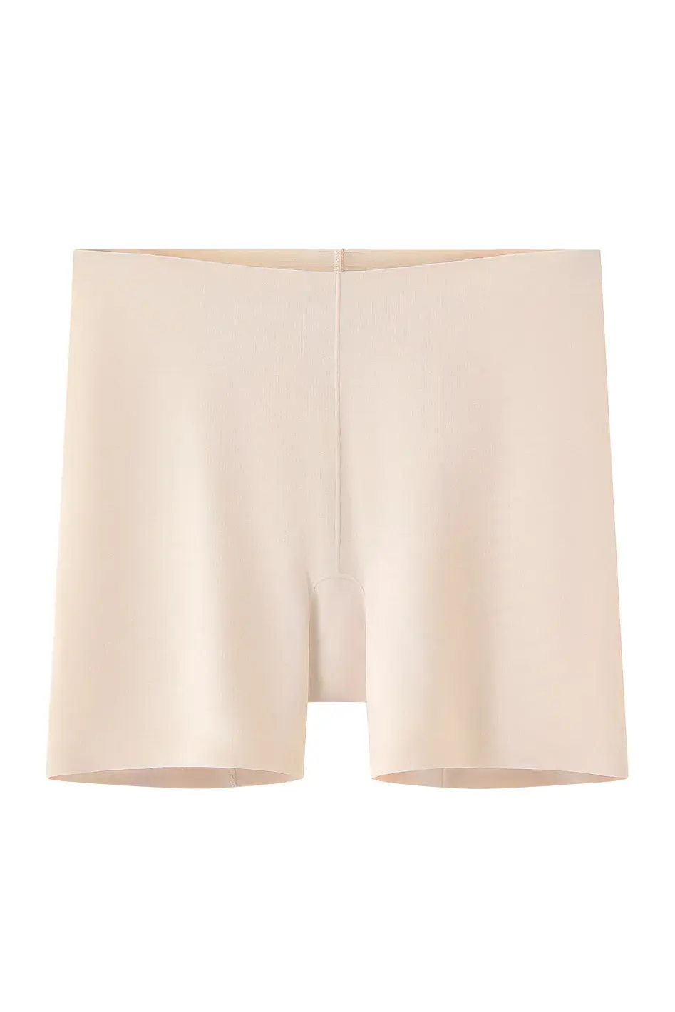 Understance Soft Contour High-Rise Short 4", flat lay, champagne