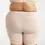 Thumbnail: Understance Soft Contour High-Rise Short 4", on model back view, champagne