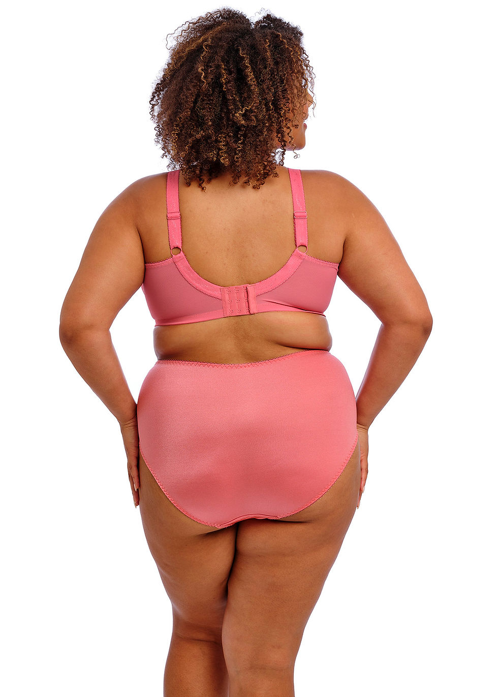 Thumbnail: Model wears Goddess Keira underwired bra, back view.