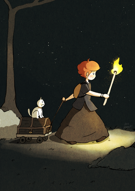 onward / match stick girl