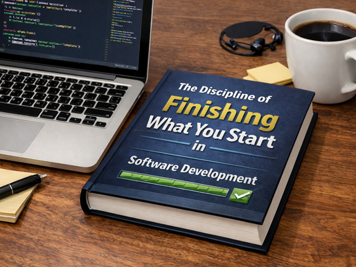 The discipline of finishing what you start in software development