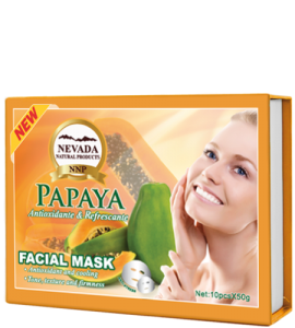 MASCARILLA DE PAPAYA TIPO VELO 10 und