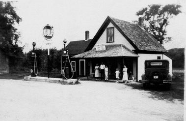 Stow Corner Store, 1937
