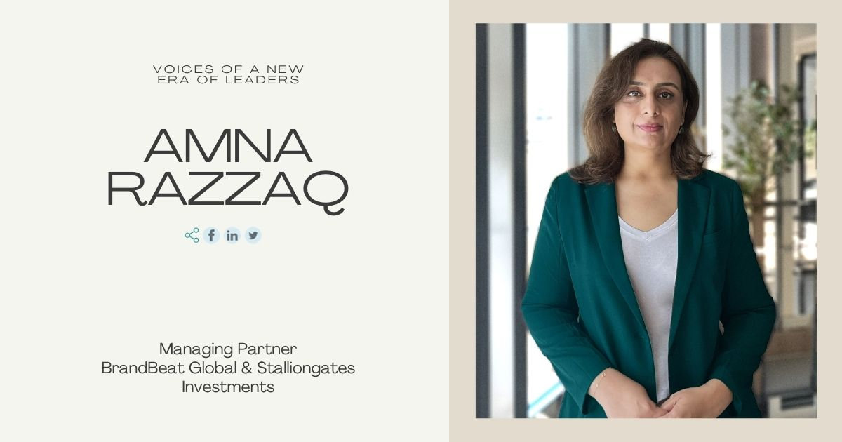Amna Razzaq as a voice for a new era of leaders