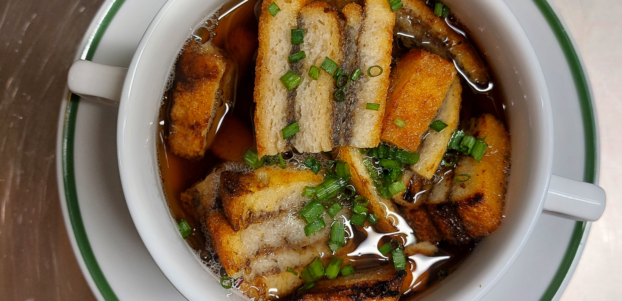 Arranged Food and Objects