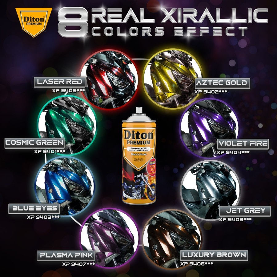 Xirallic Diton Premium - Motorcycle Special (Xirallic Premium Colors Effect ...