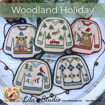 WOODLAND HOLIDAY Lilas Studio  Pattern Only