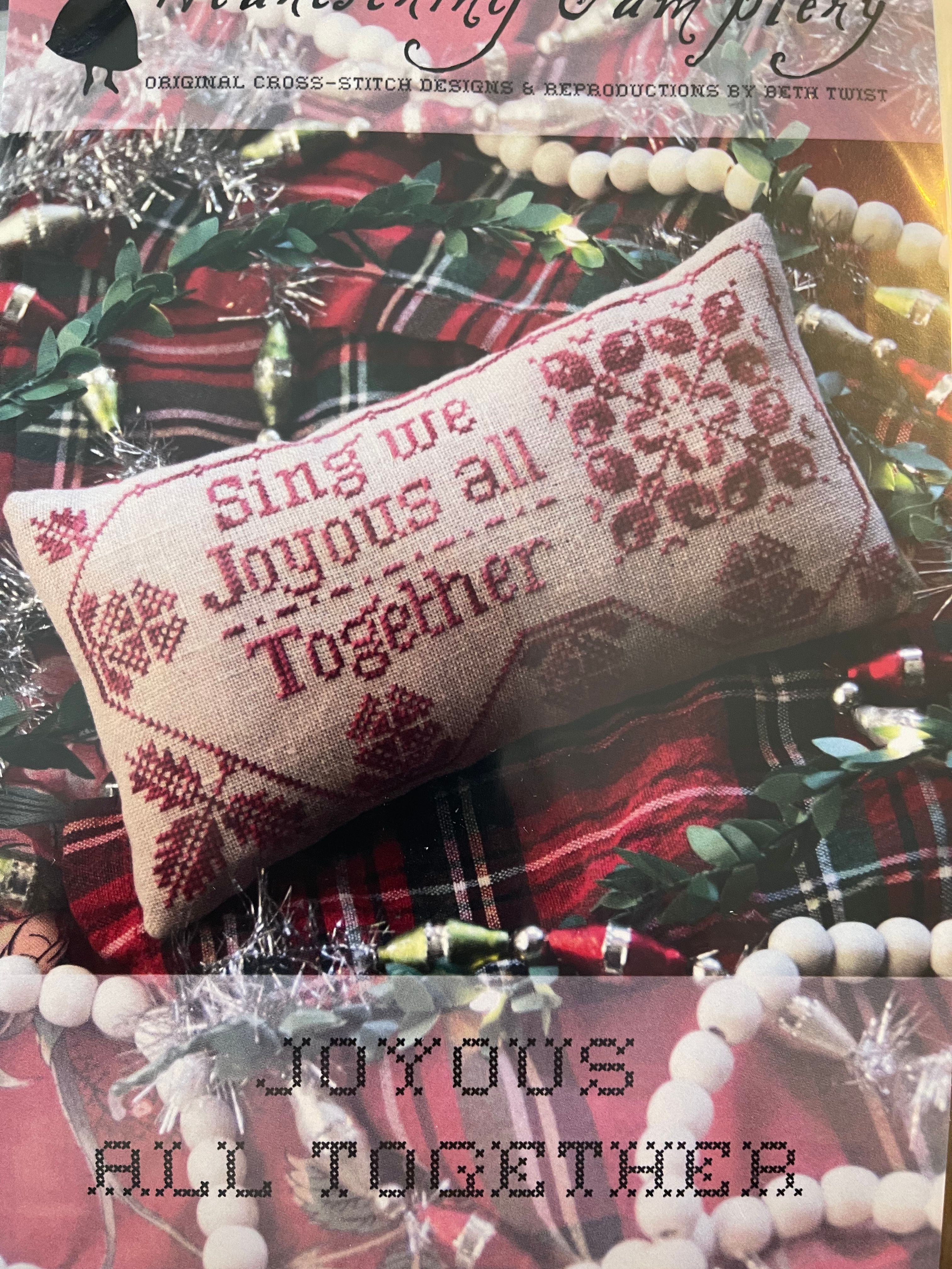 JOYOUS ALL TOGETHER Heartstring Samplery Pattern Only