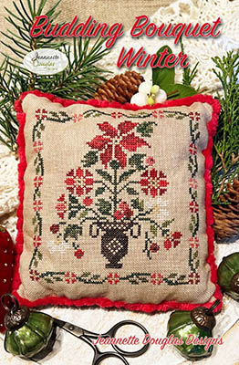 BUDDING BOUQUET WINTER Jeannette Douglas Designs Jeannet Pattern Only