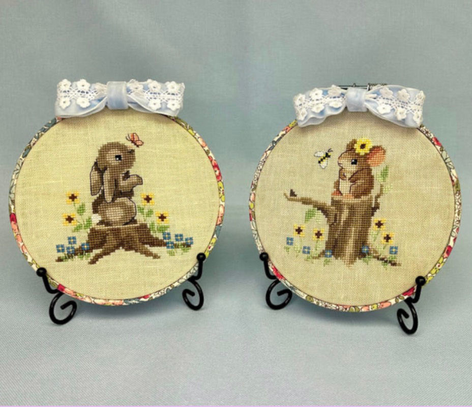 LI'L BUN & LI'L MOUSEY The Stitchin' Kitten Designs Pattern Only