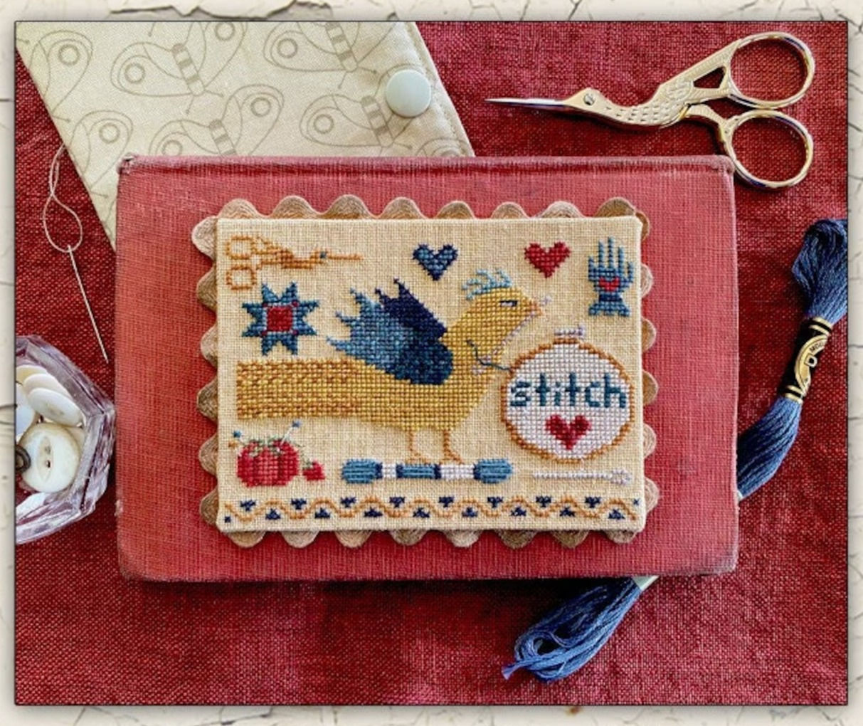 STITCHY BIRD Teresa Kogut Pattern  Only