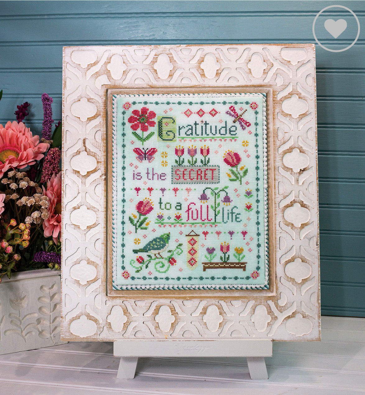 GRATEFUL HEART Cherry Blossoms; Pattern Only