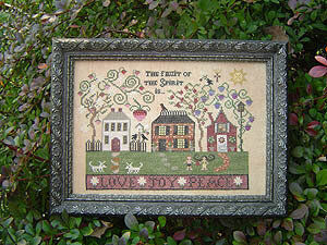 FRUIT OF THE SPIRIT Plum Street Samplers Pattern  Only