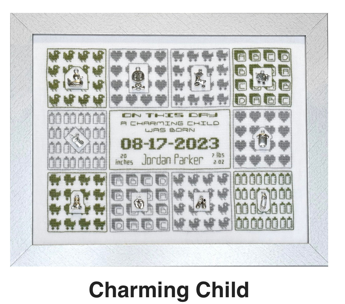 CHARMING CHILD Noteworthy Needle Market; Pattern Only