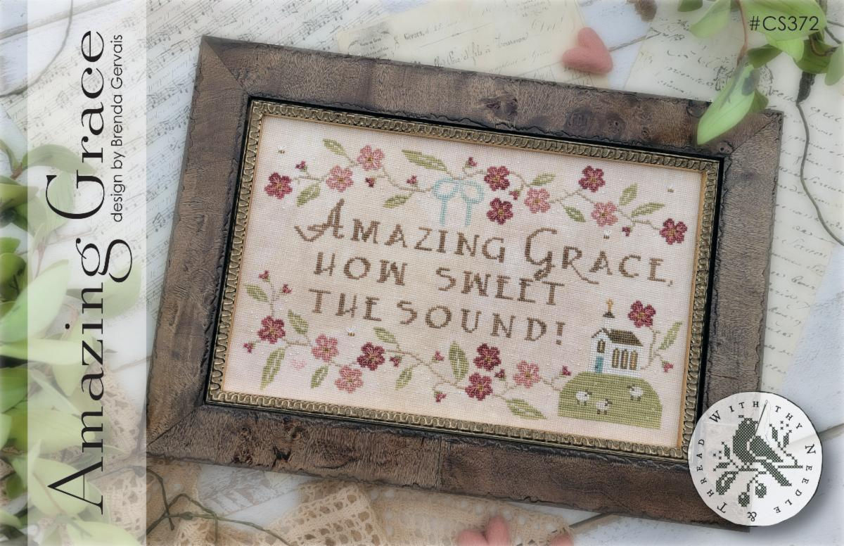 AMAZING GRACE With Thy Needle & Thread Pattern Only
