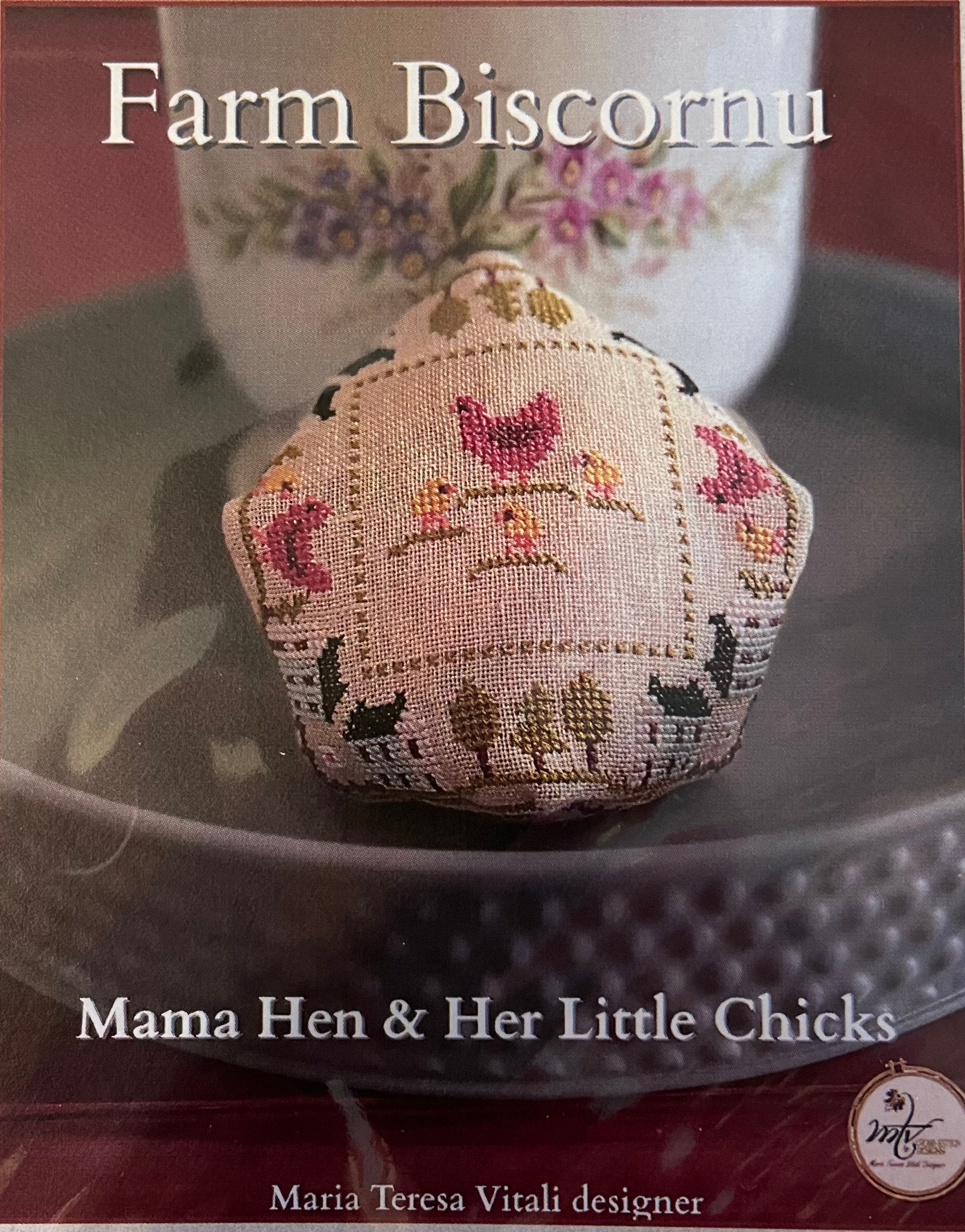 MAMA HEN & HER LITTLE CHICKS MTV Designs Pattern Only