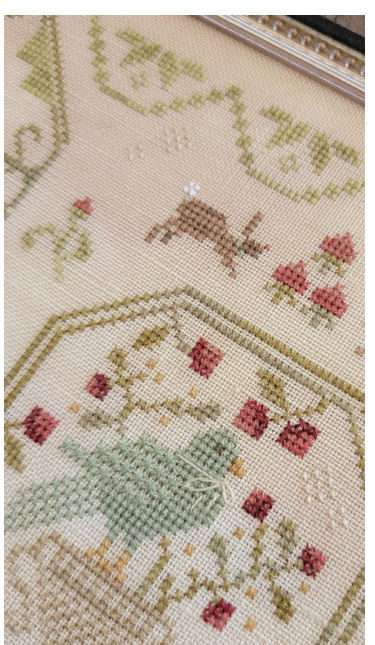 Thumbnail: THE EARTH LAUGHS With Thy Needle & Thread Market; Pattern Only