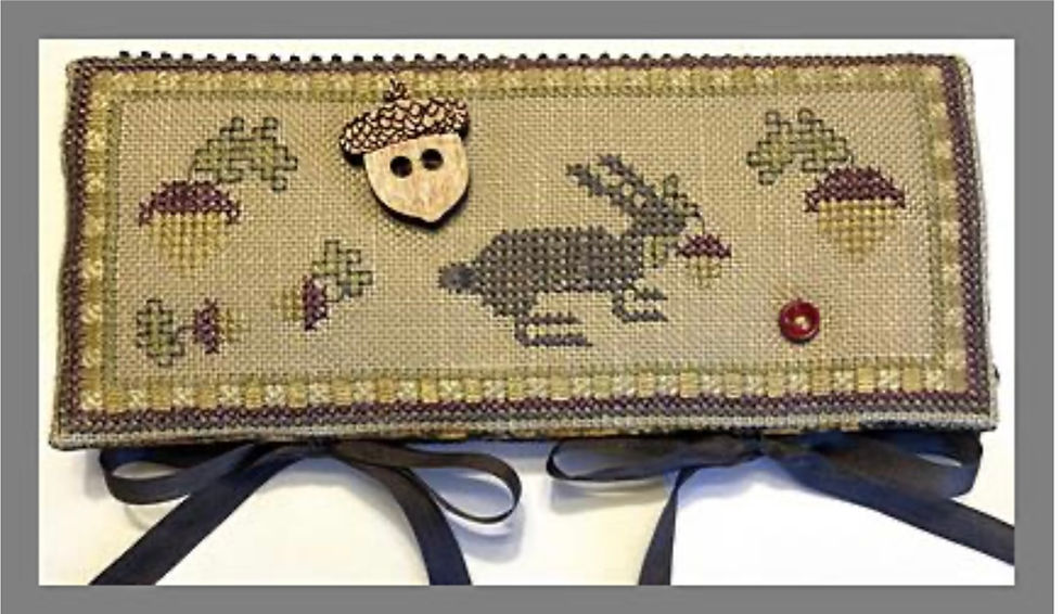 Thumbnail: ODD RABBIT OUT SEWING CASE Fern Ridge Collection Market; Pattern Only