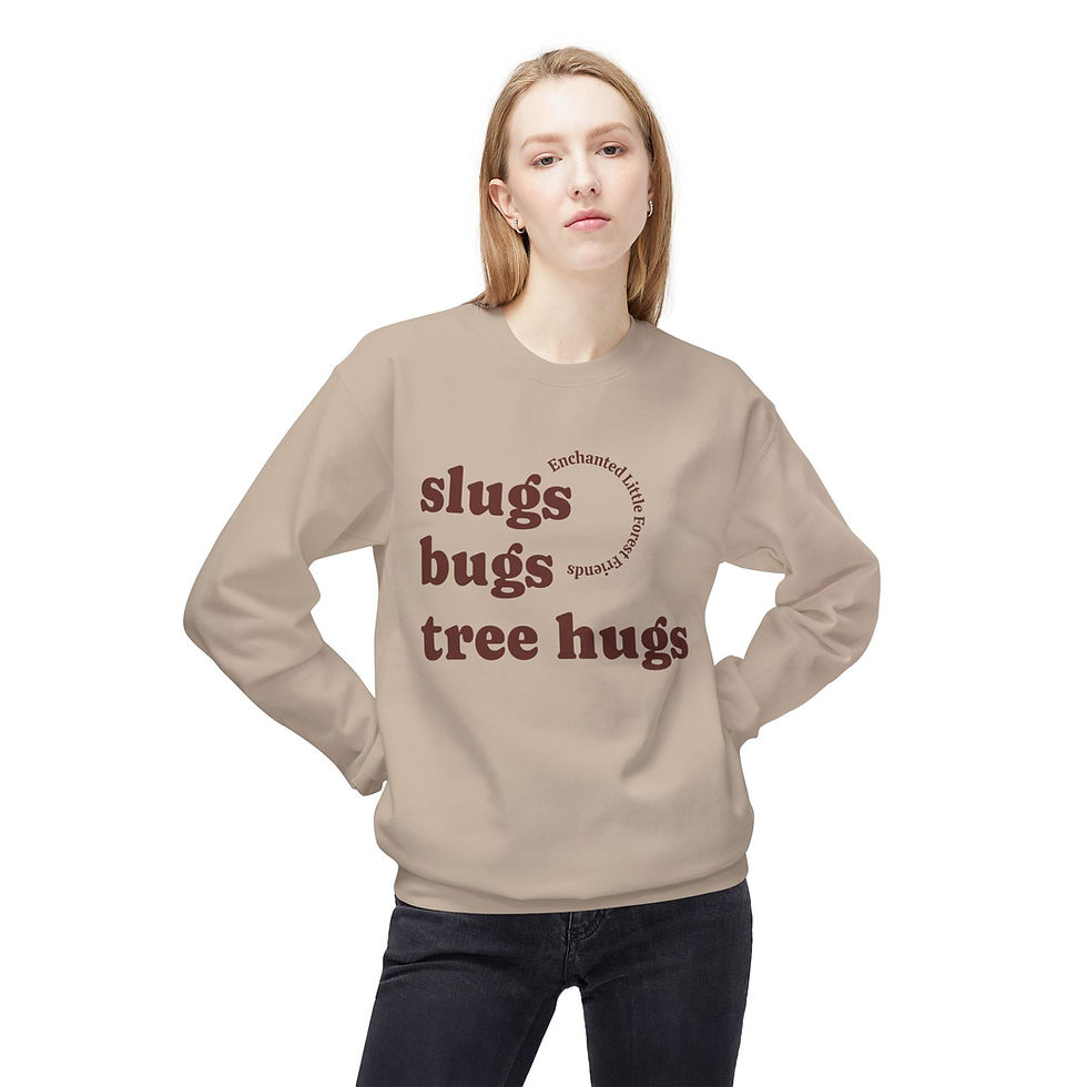 Thumbnail: Slugs, Bugs & Tree Hugs Crewneck Sweatshirt