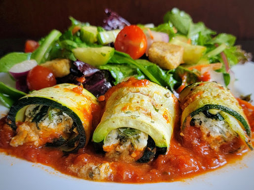 VEGAN ZUCCHINI INVOLTINI