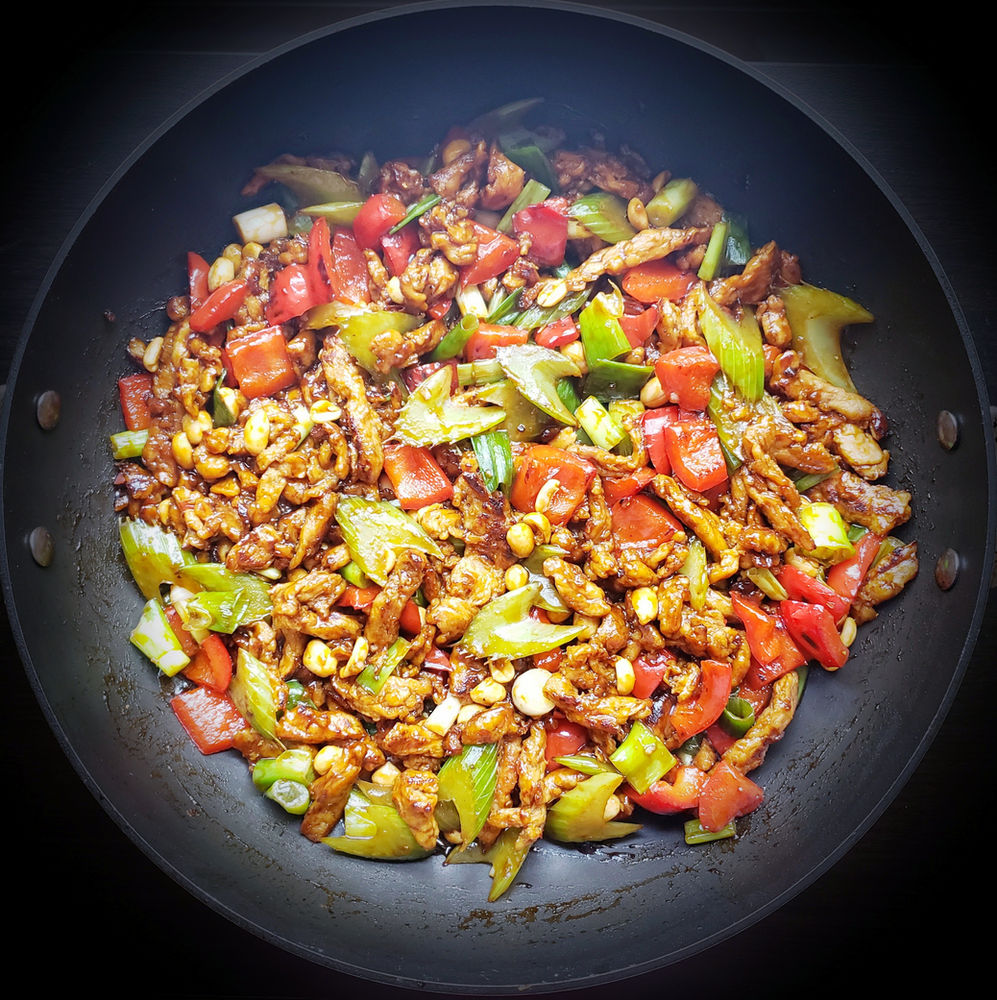 KUNG PAO SOY CURLS