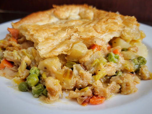 CHICK'N, LEEK & POTATO POT PIE