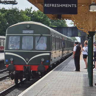 North Norfolk Railway - Sheringham platform - The Poppy line