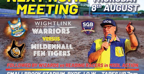 Meeting Preview - Warriors v Mildenhall (NL) And Wizards v Reading (MSDL)