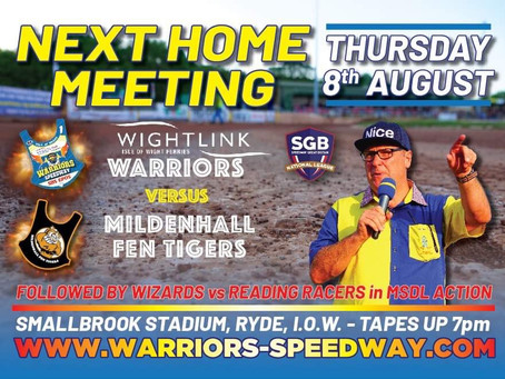 Meeting Preview - Warriors v Mildenhall (NL) And Wizards v Reading (MSDL)
