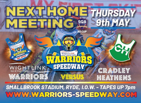 Meeting Preview - Warriors v Cradley (Knock-Out Cup)