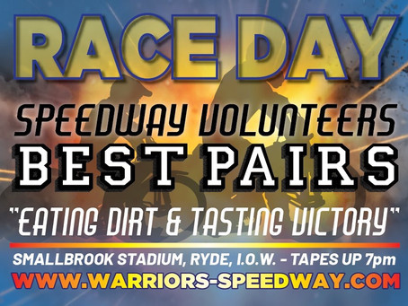 'Volunteers' Best Pairs - Race Day Update