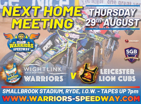 Meeting Previews - Warriors v Leicester (NL) & Wizards v Birmingham (MSDL)