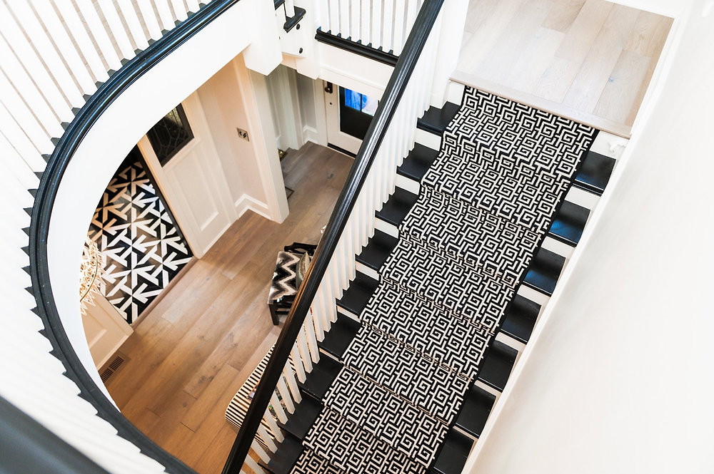 A Spring Refresh on the Stairs