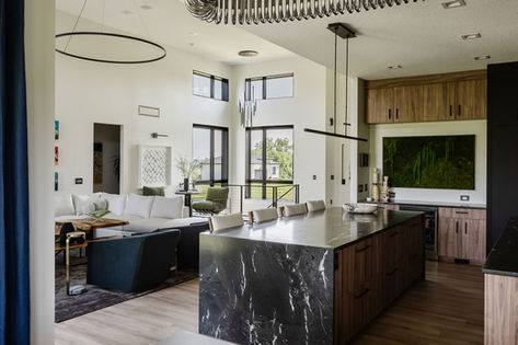 Moody Modern: A Custom Home Designed for Lifestyle & Art