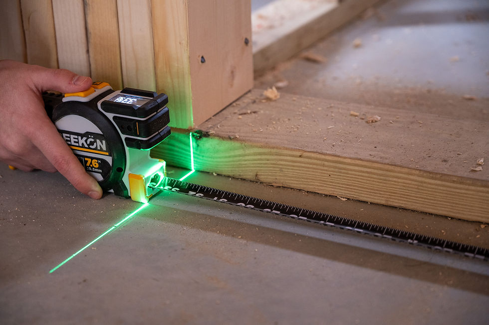 Digital Tape Measure Laser Line