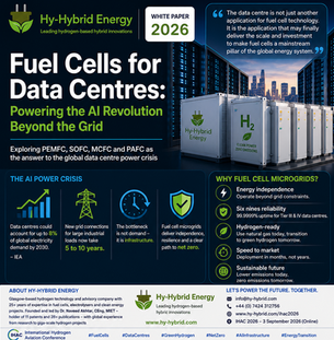 Hy-Hybrid Energy Publishes Landmark White Paper: Fuel Cells for Data Centres-Powering the AI Revolution Beyond the Grid