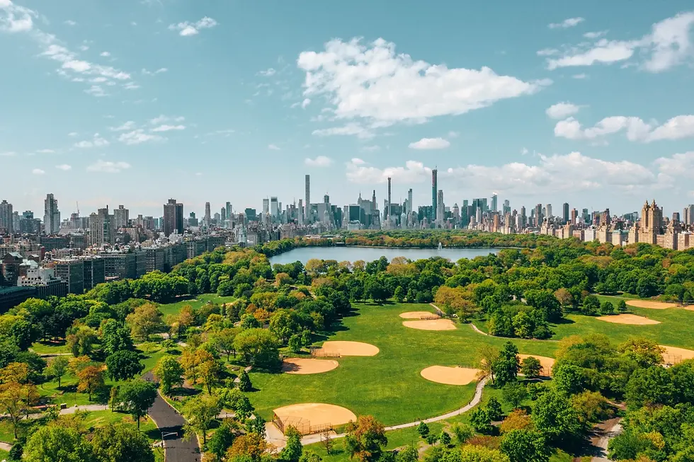 El mejor parque dentro del Top 10 lugares imprescindibles que ver en New York es sin duda Central Park por su increíble tamaño y ubicación.